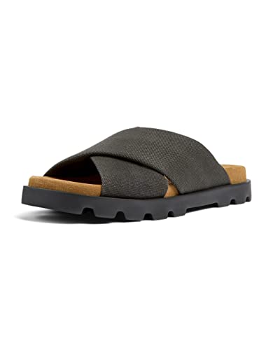 Camper Damen Brutus K201322 Flat Sandal, Grau 013, 40 EU Camper Damen Brutus K201322 Flat Sandal, Grau 013, 40 EU von Camper
