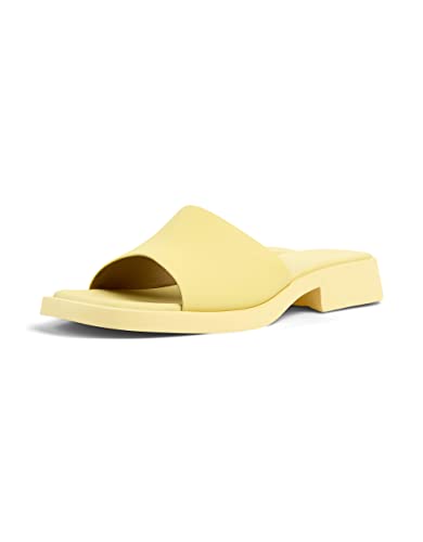 Camper Damen Dana-K201485 Flat Sandal, Gelb 002, 35 EU von Camper