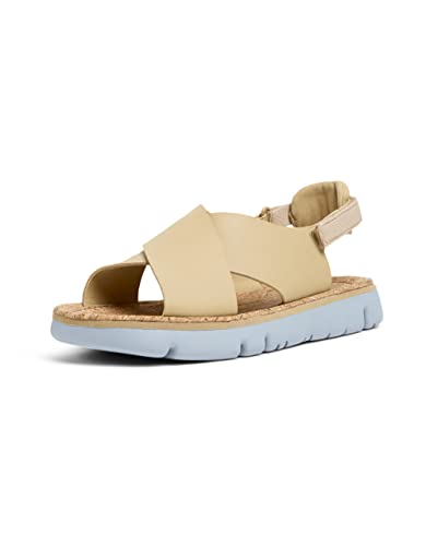 Camper Damen Oruga K200157 Flat Sandal, Beige 048, 38 EU von Camper