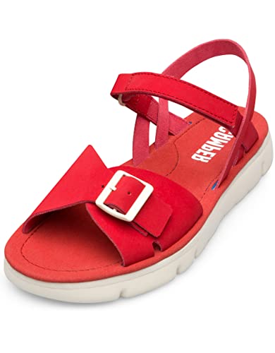 Camper Damen Oruga K200631 Flat Sandal, Rot 010, 35 EU von Camper