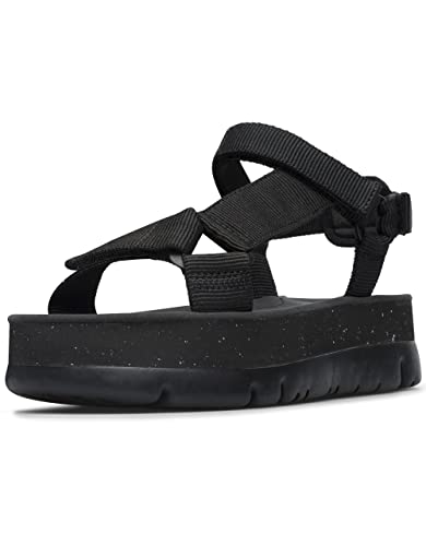 Camper Damen Oruga Up K200851 Sandal, Schwarz 004, 38 EU von Camper