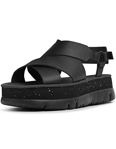 Camper Damen Oruga Up K201399 Sandal, Schwarz 001, 41 EU von Camper
