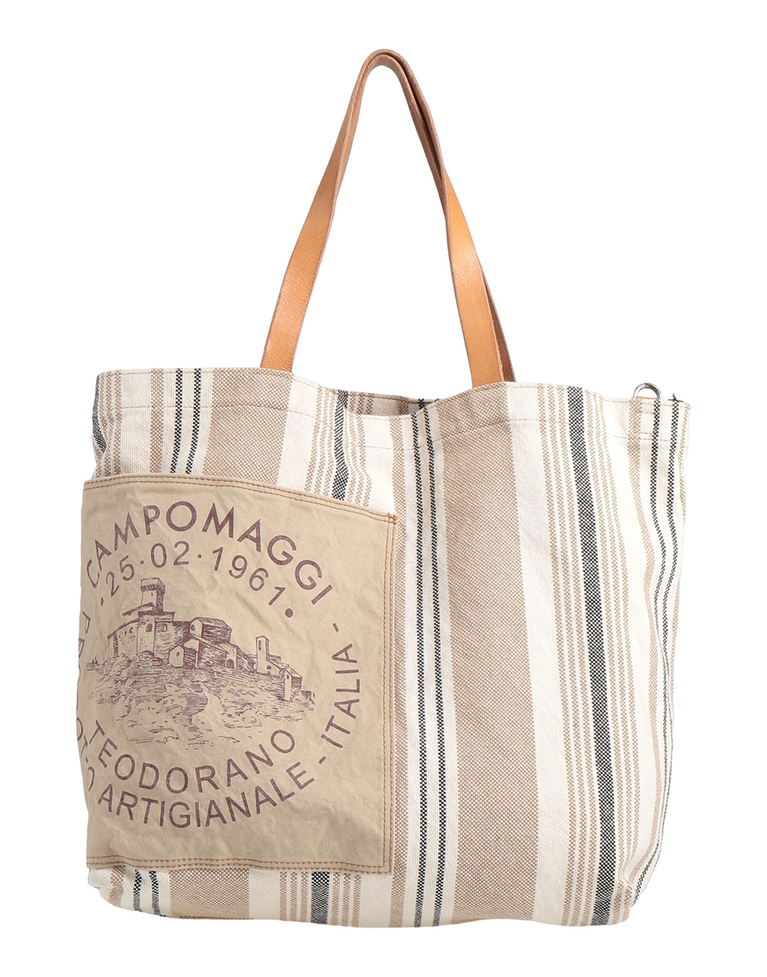 CAMPOMAGGI Schultertasche Damen Beige von CAMPOMAGGI