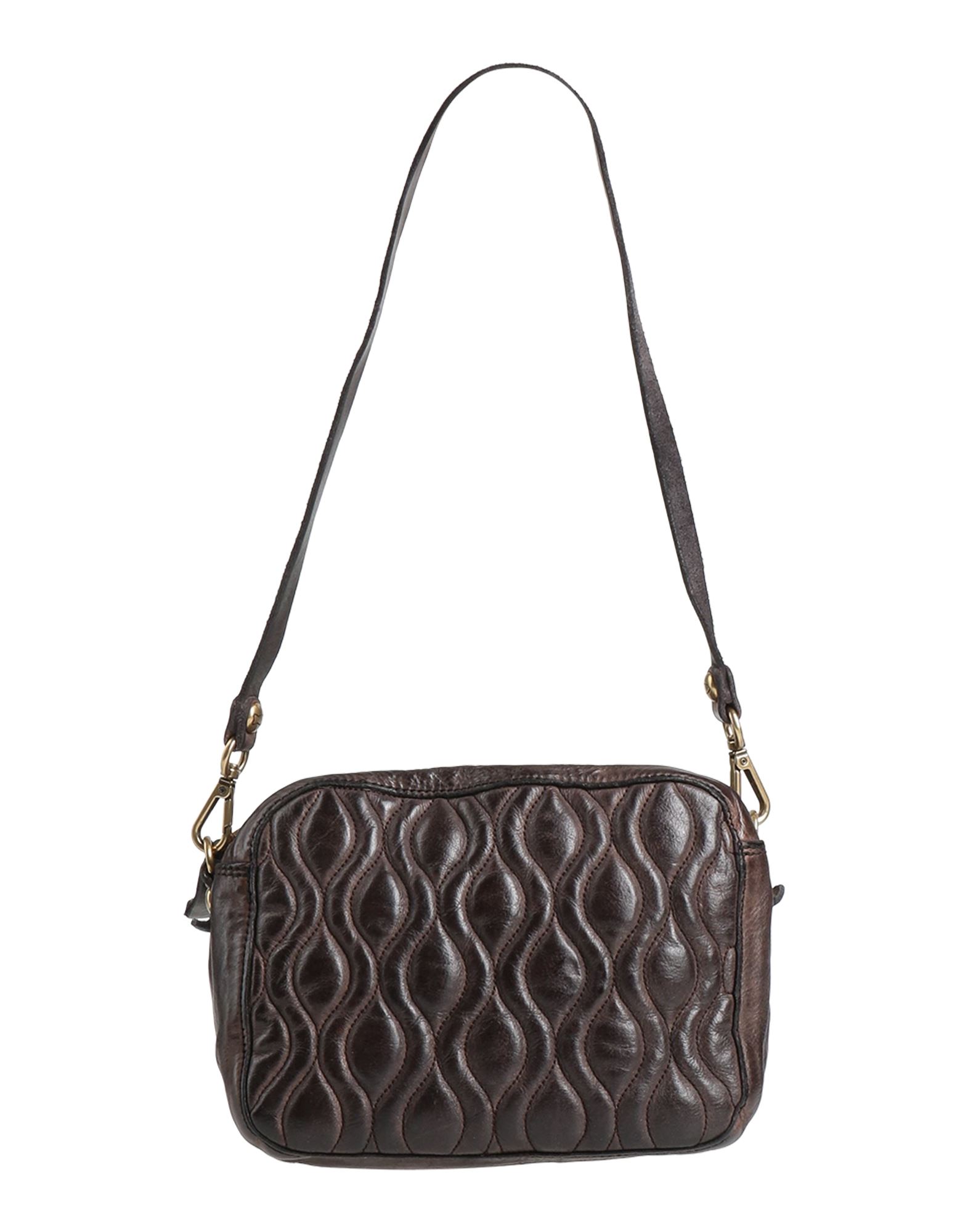 CAMPOMAGGI Schultertasche Damen Dunkelbraun von CAMPOMAGGI