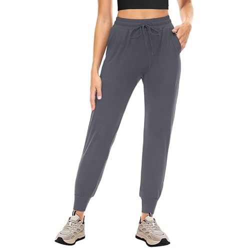 CAMPSNAIL Jogginghose Damen Sommerhose Lang Sporthose Atmungsaktiv Freizeithose Sweatpants Joggpants Weich Leggings für Fitness Yoga Freizeit Dunkelgrau XXL CAMPSNAIL Jogginghose Damen Sommerhose Lang Sporthose Atmungsaktiv Freizeithose Sweatpants Joggpants Weich Leggings für Fitness Yoga Freizeit Dunkelgrau XXL von CAMPSNAIL