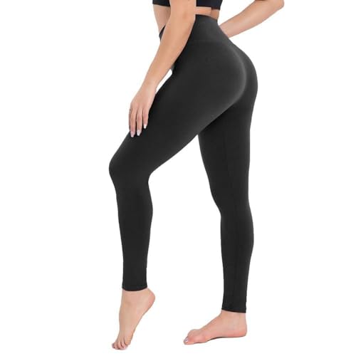 CAMPSNAIL Leggings Damen High Waist Blickdicht Leggings Weich Leggins Elastisch Sportleggins Lang Bauchweg Push Up Hose für Yoga Sport Gym von CAMPSNAIL