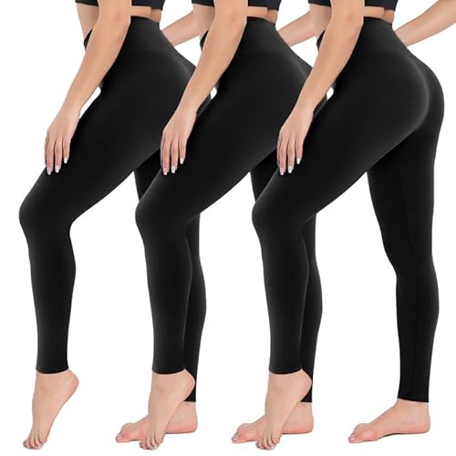 CAMPSNAIL Leggings Damen High Waist Blickdicht Leggins für Sport Yoga Gym (3er Pack-Schwarz,XXL CAMPSNAIL Leggings Damen High Waist Blickdicht Leggins für Sport Yoga Gym (3er Pack-Schwarz,XXL von CAMPSNAIL