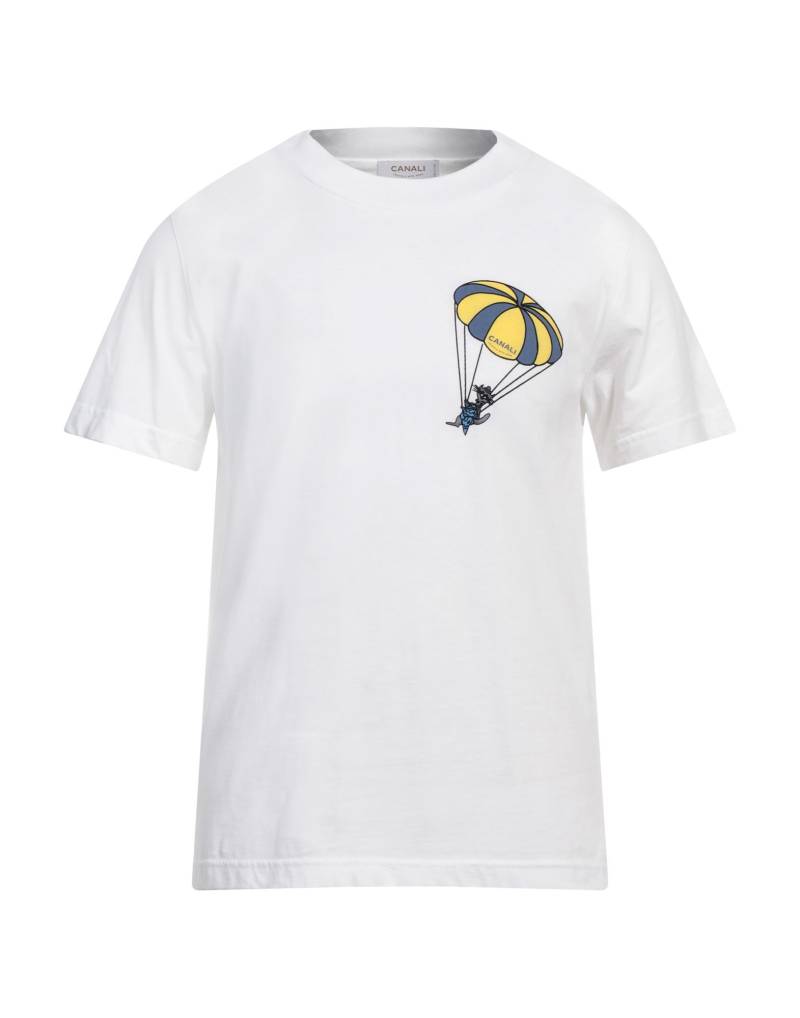 CANALI T-shirts Herren Weiß von CANALI