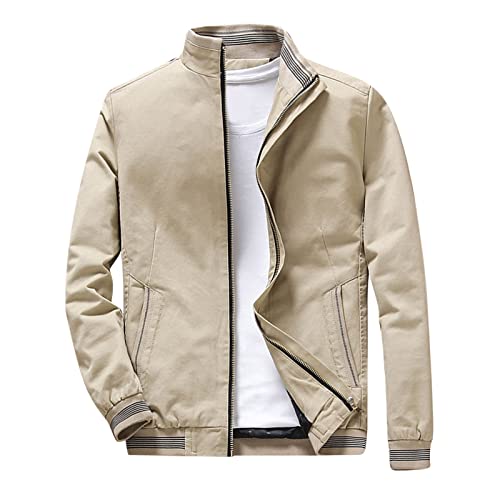 CANDE Herren,glänzende Daunenjacke Herren,leichte übergangsjacke Herren,Leder Bikerjacke Herren,Bomber Jacket Herren,Herren Parka Oliv,herrenblousons,Hochglanz Jacke Herren,Schwarze von CANDE