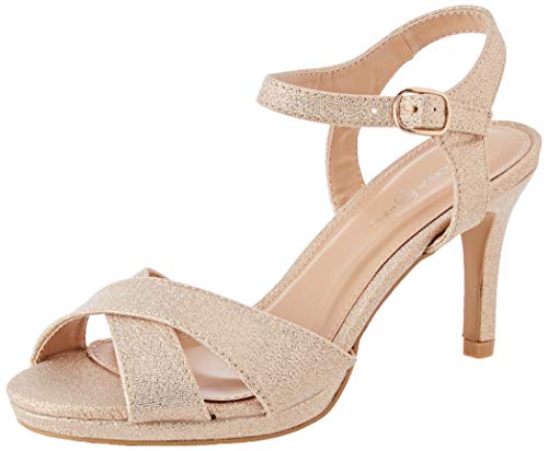 Candela Kirs Damen Lazo Schuhe mit Absatz, Gold, 40 EU Candela Kirs Damen Lazo Schuhe mit Absatz, Gold, 40 EU von CANDELA KIRS