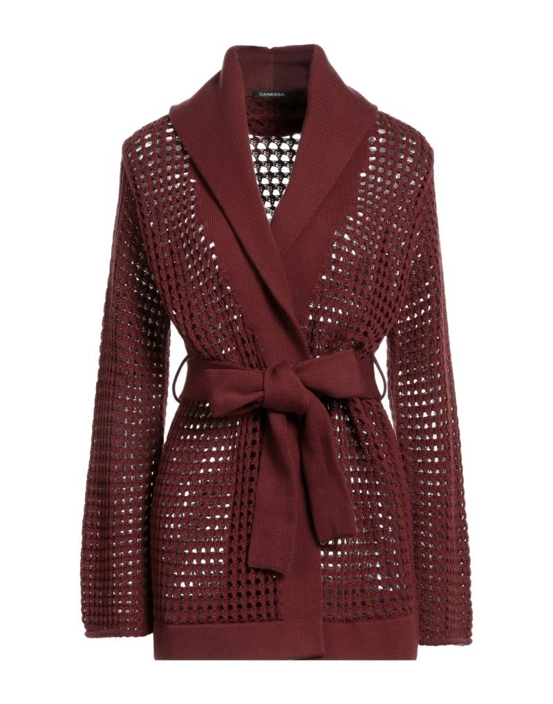 CANESSA Strickjacke Damen Schokobraun von CANESSA