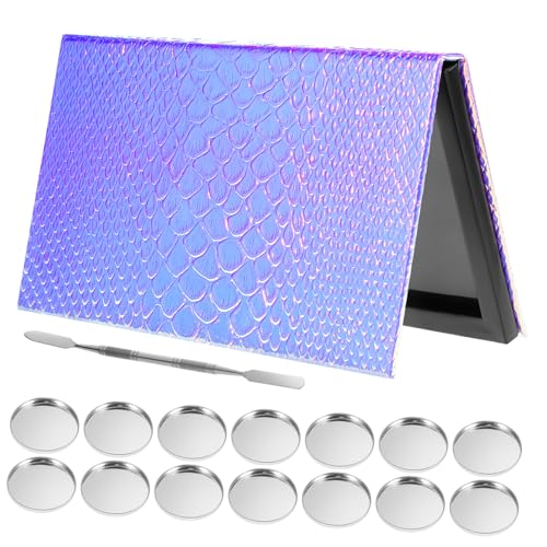 CANIGHT 1satz Leere Magnetische Make-up-palette Für Lidschatten Blush Und Highlighter Pans Und Schaber Für Organisation Ihrer Kosmetikprodukte von CANIGHT