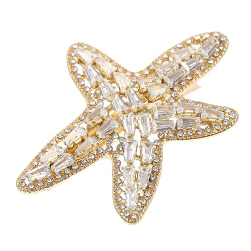 CANIGHT 1stück Kreativer Perlen-haarklammer Für Damen Goldene Haarspange Mit Haifischdesign Für Dünnes Und Dickes Haar Rutschfest Und Schonend Für Haare von CANIGHT