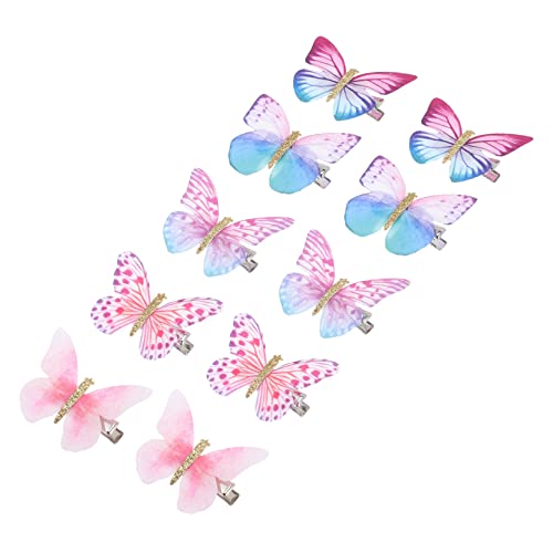 CANIGHT 10stücke Schmetterlings Haarspangen Für Mädchen Bunte Haarklammern Für Hochzeiten Partys Und Besondere Anlässe Adorable Haarschmuck Für Damen Und Mädchen CANIGHT 10stücke Schmetterlings Haarspangen Für Mädchen Bunte Haarklammern Für Hochzeiten Partys Und Besondere Anlässe Adorable Haarschmuck Für Damen Und Mädchen von CANIGHT
