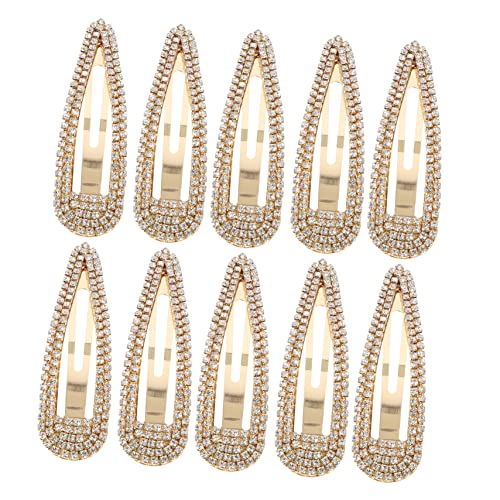 CANIGHT Schicke Haarnadel Mit Strasssteinen Schnapp-haarspangen Für Damen Modisches Kopfschmuck-accessoire Für Partys Und Hochzeiten von CANIGHT