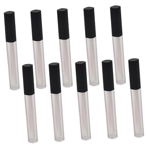 CANIGHT 10stücke Leere Lip Gloss Röhren Quadratische Lippenstiftflaschen Lip Balm Behälter Matte Textur Tragbare Und Stilvolle Tuben Für Kosmetische Projekte von CANIGHT