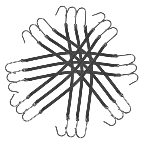 CANIGHT Haarbänder Metallhaken Elastische Gummi-haargummis Für Frauen Pferdeschwanzhaken Stirnband Haargummi-set von CANIGHT