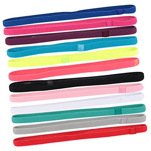 CANIGHT 12stücke Teiliges Elastische Sport-stirnbänder Für Damen Schweißabsorbierend Für Yoga Jogging Und Fitness Bunten Farben Fluorescent CANIGHT 12stücke Teiliges Elastische Sport-stirnbänder Für Damen Schweißabsorbierend Für Yoga Jogging Und Fitness Bunten Farben Fluorescent von CANIGHT