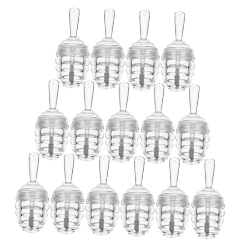 CANIGHT 15stücke Honey Pot Lip Gloss Röhrchen Wiederverwendbare Klare Lip Balm Behälter Für Lippenpflege Wasserfest Und Leicht Für Lippenöl Und Lipgloss-proben von CANIGHT