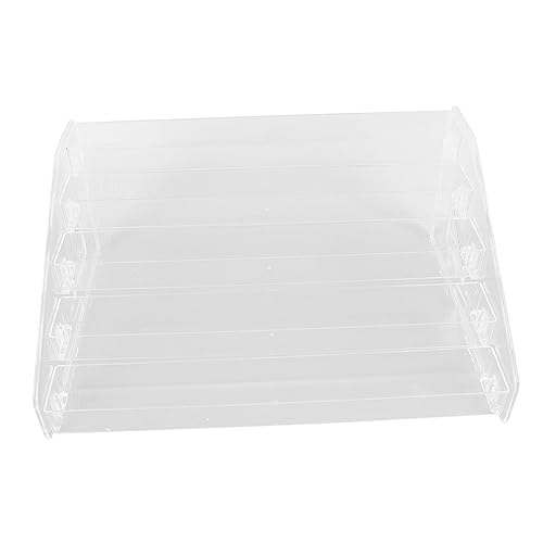 CANIGHT 1Stück Nagellack Organizer Acryl Stufiger Nagellackständer Transparenter Nagellackregal für Kosmetik Lippenstift und Kleine Gegenstände Langlebig von CANIGHT
