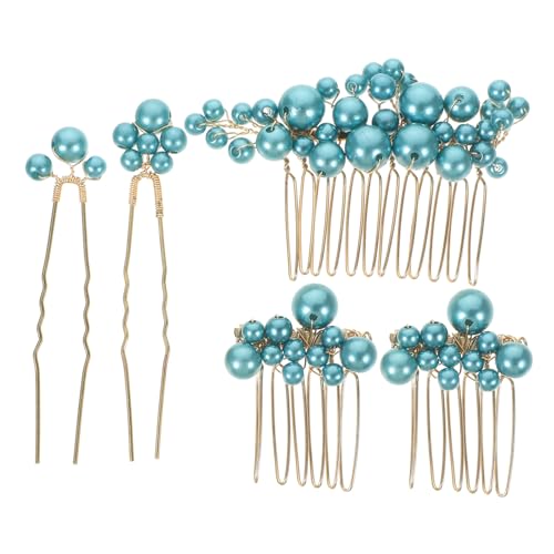 CANIGHT 1satz Brautschmuck Haarschmuck Mit Haarkämmen Und Haarnadeln Perlen Goldenem Hochzeitsfrisur Für Bräute Und Brautjungfern von CANIGHT