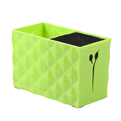 CANIGHT 1 Stück Scherenhalter Mit Doppelschlitzen Aufbewahrungsbox Für Haarspangen Organizer Für Friseurwerkzeuge Grün von CANIGHT