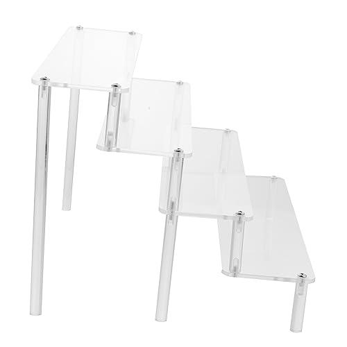 CANIGHT 1stück Multi-layer Acryl Nagellack Und Lippenstift Organizer Praktisches Aufbewahrungsregal Für Kosmetik Transparente Etagere Für Zuhause Und Geschäfte von CANIGHT