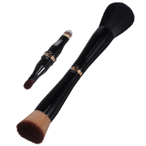CANIGHT 1stück Reise-make-up-pinsel Doppelseitiger Concealer-pinsel Tragbarer Kosmetikpinsel Für Gesicht Und Lidschatten Für Unterwegs Make-up-routinen von CANIGHT