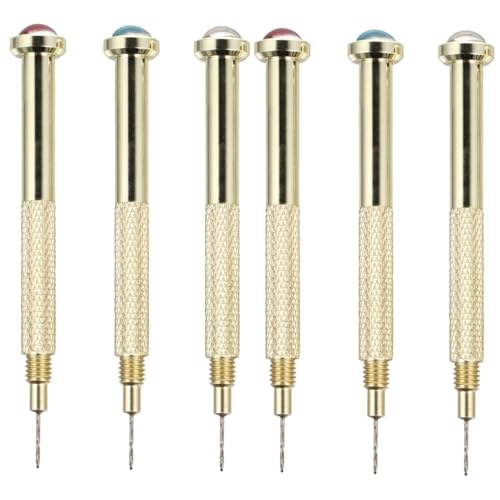CANIGHT 2 Sets Nagelbohrer-hand Für Schmuckanhänger Metallhand 3 Stück * 2 Zufällige Farbe CANIGHT 2 Sets Nagelbohrer-hand Für Schmuckanhänger Metallhand 3 Stück * 2 Zufällige Farbe von CANIGHT