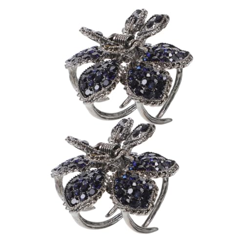 CANIGHT 2stücke Haarklammern Mit Blumen-design Und Strass Für Hochsteckfrisuren Praktische Haarspangen Für Und Mädchen Für Verschiedene Haarstylings Und Buns von CANIGHT