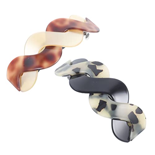 CANIGHT 2 Stück Acryl-haarnadel-kopfschmuck Pferdeschwanzspange Haarspangen Mit Federn Für Damen von CANIGHT