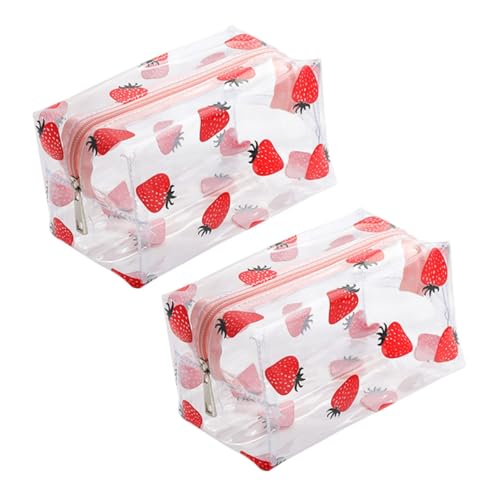 CANIGHT 2stücke Transparente Kosmetiktasche wasserdichte Make-up Aufbewahrung Für Praktische Toilettentasche Für Damen Und Für Fitness Und Camping CANIGHT 2stücke Transparente Kosmetiktasche wasserdichte Make-up Aufbewahrung Für Praktische Toilettentasche Für Damen Und Für Fitness Und Camping von CANIGHT