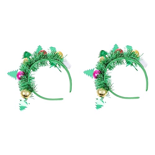CANIGHT Multifunktionale Kinder Party Favors 2 Stücke Weihnachten Baum Stirnband Haar Clip Set von CANIGHT