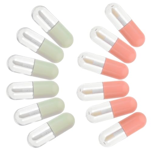CANIGHT 20stücke Leere -röhrchen Für -lippenbalsam Und Lippenpflege Tragbare Transparente Behälter Für Und Mädchen Für Und Make-up von CANIGHT