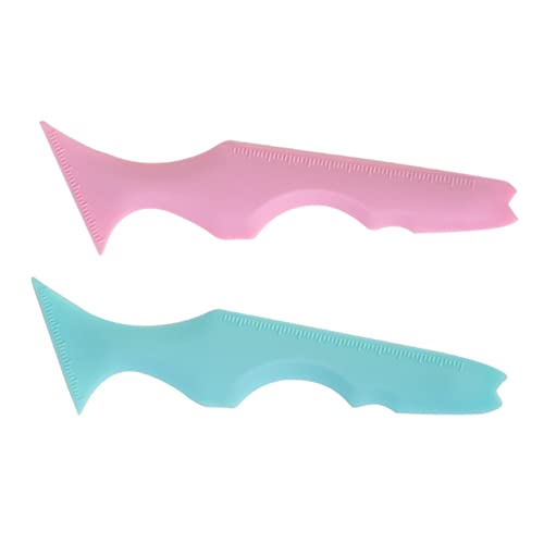 CANIGHT 2stücke Make-up Schablonen Für Eyeliner Und Lippenstift Multifunktionale Hilfsmittel Für Präzises Augen-make-up Und Lippenkonturierung Für Anfänger Und von CANIGHT
