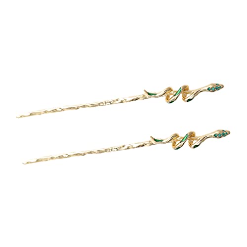 CANIGHT Schlangen-haarschmuck Für Frauen Haarstäbe-set Vintage-stil Strass- Für Partys Und Veranstaltungen von CANIGHT