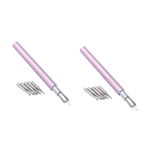 CANIGHT 2er-pack Nail Art Multifunktionsstifte-set – Kunststifte Für Maniküre-zeichnungen Malwerkzeuge Maniküre-sets Für Damen von CANIGHT