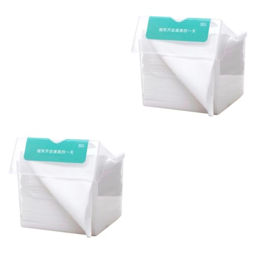 CANIGHT 2sätze Wiederverwendbar-gesichtstücher Baumwolle Extra Tragbare Kosmetik-tücher Für Make-up-entfernung Hautpflege Und Hautfreundlich Und von CANIGHT