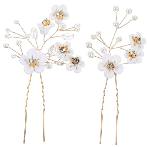 CANIGHT 2stücke Braut Haarklammern Mit Glitzernden Strasssteinen Elegante Hochzeits Haarschmuck Für Frauen Für Braut Brautjungfern Und Besondere Anlässe von CANIGHT