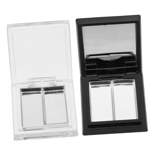 CANIGHT 2stücke Lippenstift Und Lidschatten Palette Dual-farb Kontur Highlighter Blush Und Concealer Aufbewahrung Kompakte Make-up Palette Für Unterwegs Multifunktionale Kosmetiklösung von CANIGHT