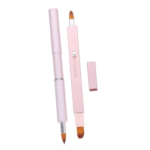 CANIGHT Lippenpinsel-set in Reisegröße 2-teilig Einziehbar Für Lippen-make-up Für Frauen Lippenstift Gloss von CANIGHT