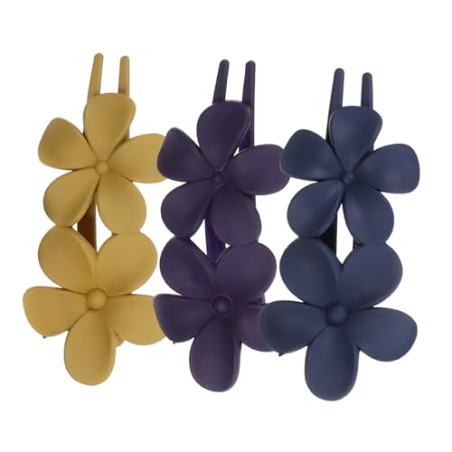 CANIGHT Blumen Haarklammer Satz Für Damen Dekorative Haarspangen Mit Blumen Für Langes Haar Einfaches Design von CANIGHT
