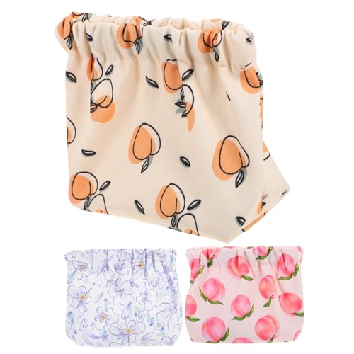 CANIGHT 3stücke Kosmetiktaschen Teilig Für Damen Tragbare Make-up Beutel Mit Fächern Vielseitig Einsetzbar Für Lippenstifte Schlüssel Und Mehr Leicht Zu Reinigen Für Unterwegs von CANIGHT