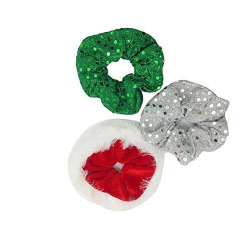 CANIGHT Weihnachts-pferdeschwanzhalter Mit Pailletten Elastisches Haargummi Haarband Haarschmuck Für Frauen Und Mädchen von CANIGHT