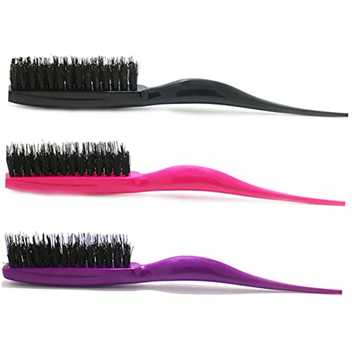 CANIGHT 3stücke Teiliges Aus Kreativen Dreireihigen Lockenbürsten Mit Massagefunktion Für Kopfhaut Und Haarpflege Zufällige Farben Für Frauen Und Männer Für Lockiges Haar Und von CANIGHT