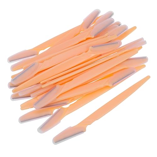 CANIGHT 30 Stücke Augenbrauen Trimmer Augenbrauen Rasierer Make Up Tool Tragbare Shaper Gesichts Rasierer Gelb von CANIGHT