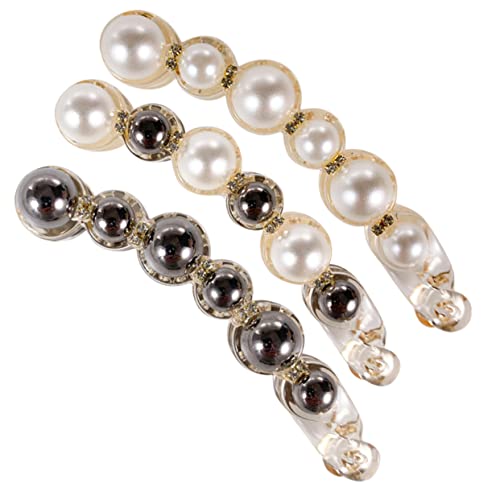 CANIGHT 3er Satz Bananenclips Pferdeschwanzhalter-clip Haarspange Für Damen Haar-accessoires Langlebig Und Robust von CANIGHT