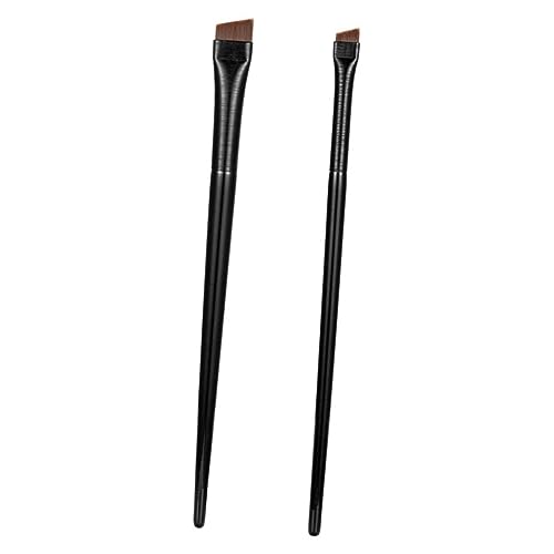 CANIGHT 3sätze Teiliges Ultradünner Abgewinkelter Eyeliner Und Augenbrauenpinsel Für Präzises Make-up Für Anfänger Und Tragbar Und Leicht Für Makellose von CANIGHT