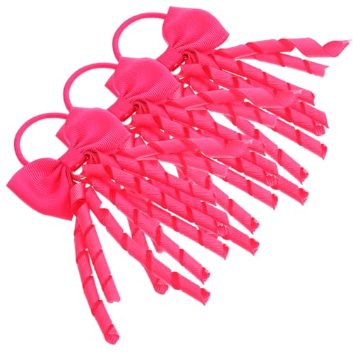 CANIGHT Haarschmuck 3er Satz Cheerleader Schleife Haarschleifen Für Frauen Haarbänder Mit Schleifen Für Alltag Und Partys von CANIGHT