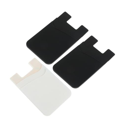 CANIGHT 3stücke Handy-kartenhalter Für Rückseite Smartphones Selbstklebende Geldbörse Für Kreditkarten Id-Karten Für Unterwegs von CANIGHT